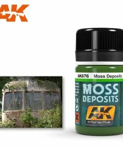 Ozzie Collectables AK Interactive Weathering Products - Moss Deposit