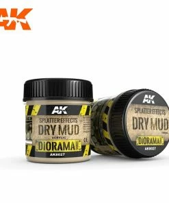 Ozzie Collectables AK Interactive Dioramas - Splatter Effects Dry Mud 100ml