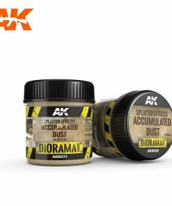 Ozzie Collectables All Board Games AK Interactive Dioramas - Splatter Effects Accumulated Dust 100ml