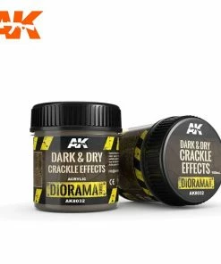 Ozzie Collectables All Board Games AK Interactive Dioramas - Dark & Dry Crackle Effects 100ml