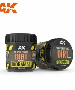 Ozzie Collectables AK Interactive Dioramas - Splatter Effects Dirt 100ml All Board Games