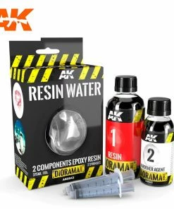 Ozzie Collectables All Board Games AK Interactive Dioramas - Resin Water 2 Components Epoxy Resin 375ml