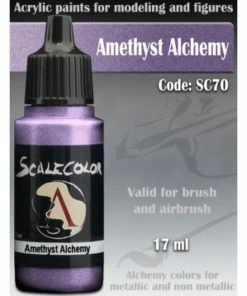 Ozzie Collectables Scale 75 Scalecolor Metal N' Alchemy Amethyst Alchemy 17ml All Board Games