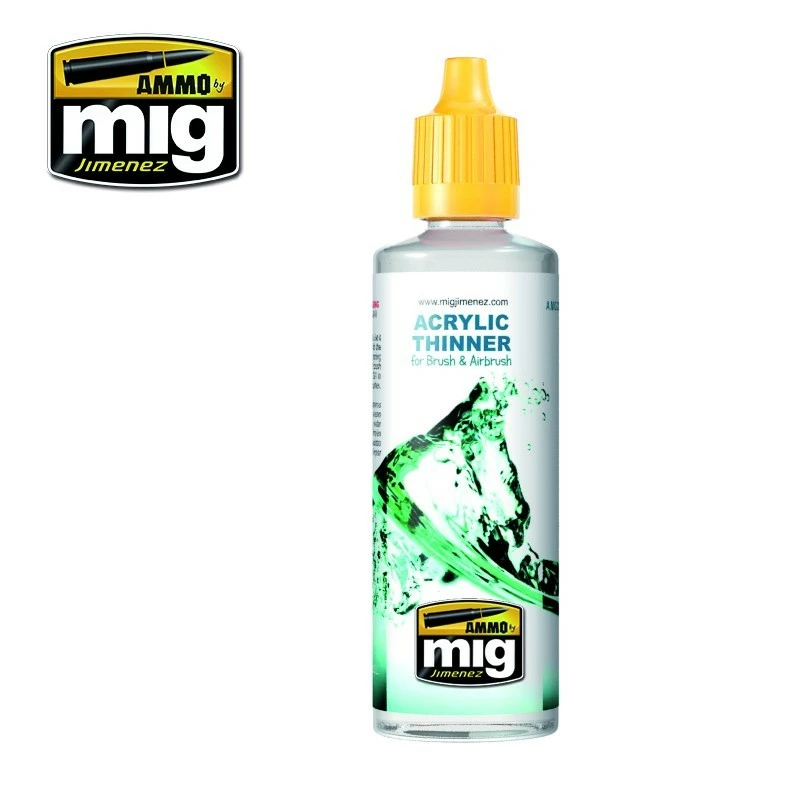 Ozzie Collectables Ammo By MIG Accessories Acrylic Thinner 60mL All Board Games 1 Ozzie Collectables Ammo By MIG Accessories Acrylic Thinner 60mL All Board Games