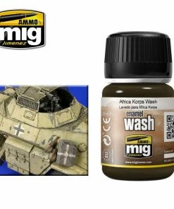 Ozzie Collectables Ammo By MIG Enamel Washes Afrika Korps Wash 35ml All Board Games