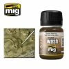 Ozzie Collectables Ammo By MIG Enamel Washes Brown Wash For German Dark Yellow 35ml