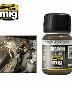 Ozzie Collectables All Board Games Ammo By MIG Enamel Streaking Effects Streaking Grime For Interiors 35ml