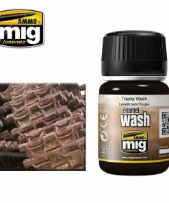 Ozzie Collectables Ammo By MIG Enamel Washes Tracks Wash 35ml All Board Games