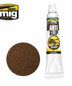 Ozzie Collectables Ammo By MIG Accessories Anti-Slip Paste - Brown Color (for 1/35) All Board Games