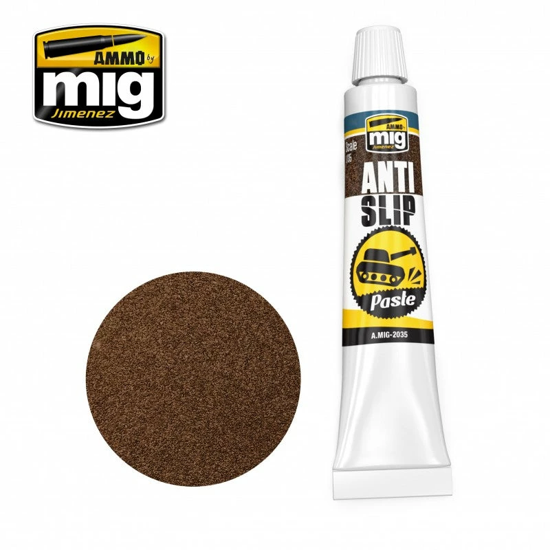 Ozzie Collectables Ammo By MIG Accessories Anti-Slip Paste - Brown Color (for 1/35) All Board Games 1 Ozzie Collectables Ammo By MIG Accessories Anti-Slip Paste - Brown Color (for 1/35) All Board Games