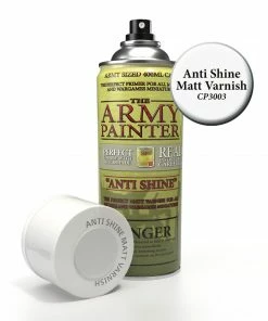 Ozzie Collectables All Board Games Army Painter Spray Primer - Anti-Shine Dull Matt Varnish 400ml
