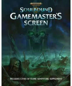 Ozzie Collectables Warhammer Age Of Sigmar Soulbound GM Screen All Board Games