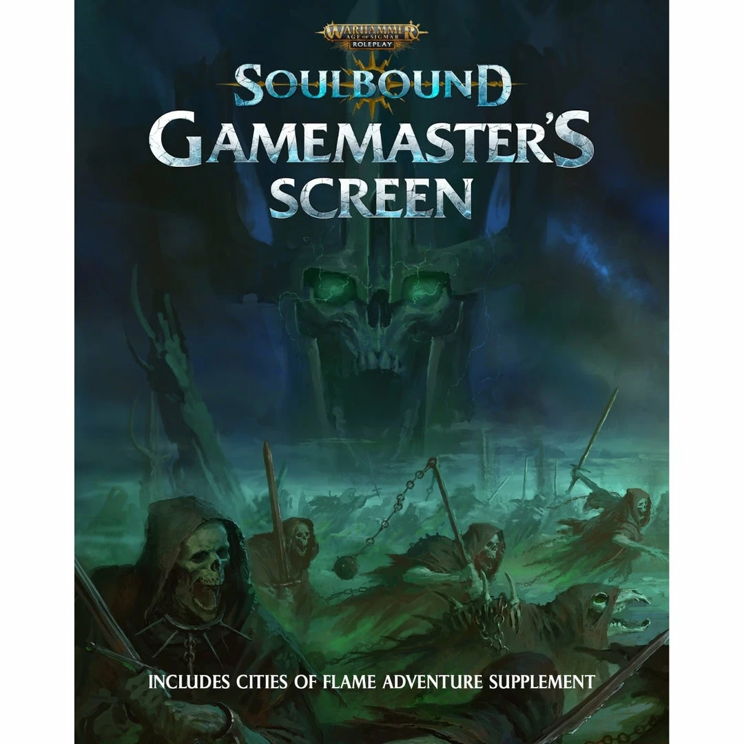 Ozzie Collectables Warhammer Age Of Sigmar Soulbound GM Screen All Board Games 1 Ozzie Collectables Warhammer Age Of Sigmar Soulbound GM Screen All Board Games