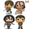 Funko Attack On Titan Bundle - 4 POP! Vinyls