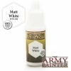 Ozzie Collectables Army Painter Warpaints - Matt White Acrylic Paint 18ml All Board Games