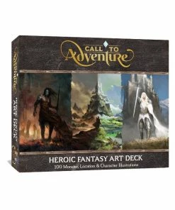 Ozzie Collectables Call To Adventure: Heroic Fantasy Art Deck