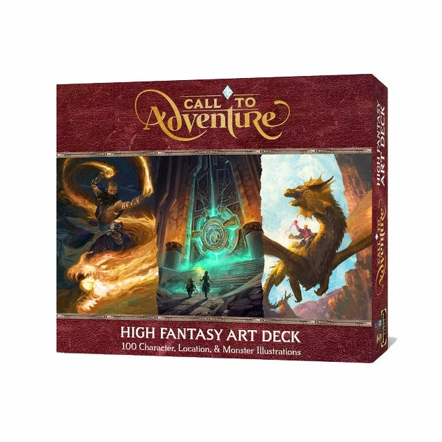 Ozzie Collectables Call To Adventure: High Fantasy Art Deck All Board Games 1 Ozzie Collectables Call To Adventure: High Fantasy Art Deck All Board Games