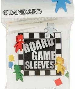 Ozzie Collectables All Board Games Sleeves - Dragon Shield - Board Game - Clear - Standard (63x88mm)