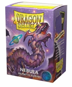 Ozzie Collectables Sleeves - Dragon Shield - Box 100 - Nebula Purple MATTE All Board Games