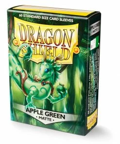 Ozzie Collectables All Board Games Sleeves - Dragon Shield - Box 60 - Matte Apple Green