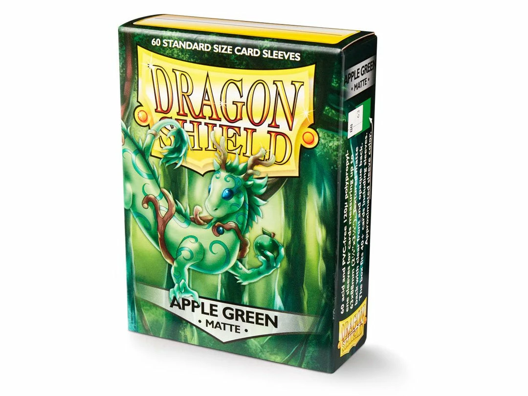 Ozzie Collectables All Board Games Sleeves - Dragon Shield - Box 60 - Matte Apple Green 1 Ozzie Collectables All Board Games Sleeves - Dragon Shield - Box 60 - Matte Apple Green