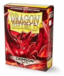 Ozzie Collectables Sleeves - Dragon Shield - Box 60 - Matte Crimson