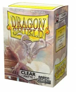 Ozzie Collectables Sleeves - Dragon Shield - Box 100 - Non Glare - Clear