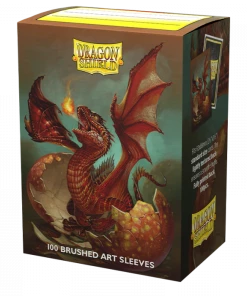 Ozzie Collectables All Board Games Sleeves - Dragon Shield - Box 100 - Brushed Art - Baby Dragon Sparky