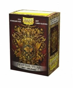Ozzie Collectables All Board Games Sleeves - Dragon Shield - Box 100 - MATTE Art - Brushed Art General Vicar