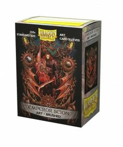 Ozzie Collectables Sleeves - Dragon Shield - Box 100 - MATTE Art - Brushed Art Emperor Scion