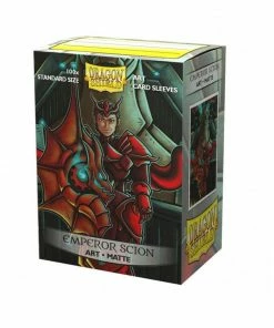 Ozzie Collectables All Board Games Sleeves - Dragon Shield - Box 100 - MATTE Art - Emperor Scion