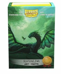 Ozzie Collectables Sleeves - Dragon Shield - Box 100 - MATTE Art - Rayalda All Board Games