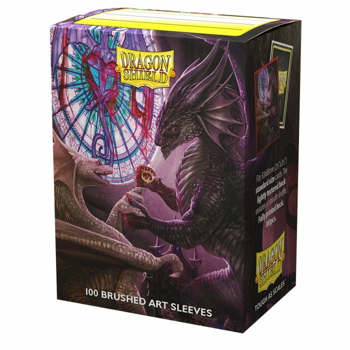 Ozzie Collectables Sleeves - Dragon Shield - Box 100 - Brushed Art - Valentine Dragons 2022 All Board Games 1 Ozzie Collectables Sleeves - Dragon Shield - Box 100 - Brushed Art - Valentine Dragons 2022 All Board Games