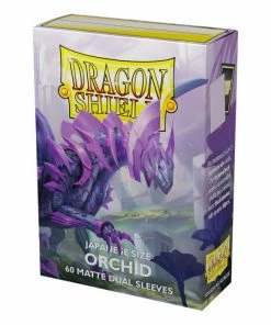 Ozzie Collectables Sleeves - Dragon Shield Japanese - Box 60 - Dual Matte Orchid Emme All Board Games