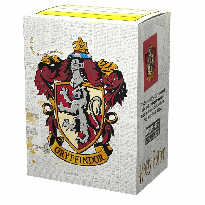 Ozzie Collectables Sleeves - Dragon Shield - Box 100 - MATTE Art - WizardingWorld Gryffindor All Board Games 1 Ozzie Collectables Sleeves - Dragon Shield - Box 100 - MATTE Art - WizardingWorld Gryffindor All Board Games