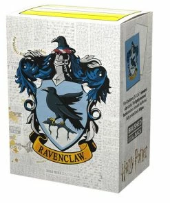 Ozzie Collectables Sleeves - Dragon Shield - Box 100 - MATTE Art - WizardingWorld Ravenclaw All Board Games