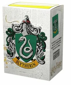 Ozzie Collectables Sleeves - Dragon Shield - Box 100 - MATTE Art - WizardingWorld Slytherin