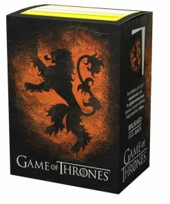 Ozzie Collectables Sleeves - Dragon Shield - Box 100 - Brushed Art - Game Of Thrones House Lannister
