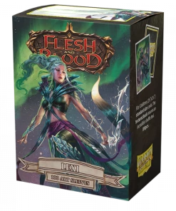 Ozzie Collectables Sleeves - Dragon Shield - Box 100 - Matte Art - Flesh And Blood Lexi All Board Games