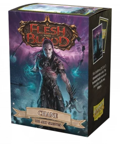 Ozzie Collectables All Board Games Sleeves - Dragon Shield - Box 100 - Matte Art - Flesh And Blood Chane