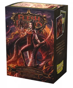 Ozzie Collectables Sleeves - Dragon Shield - Box 100 - Matte Art - Flesh And Blood Uprising Dromai All Board Games