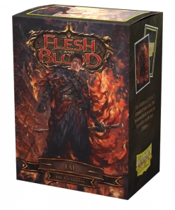 Ozzie Collectables Sleeves - Dragon Shield - Box 100 - Matte Art - Flesh And Blood Uprising Fai