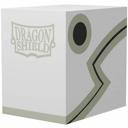 Ozzie Collectables Deck Box Dragon Shield Double Shell - White/Black All Board Games 1 Ozzie Collectables Deck Box Dragon Shield Double Shell - White/Black All Board Games
