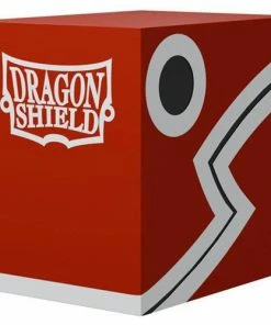 Ozzie Collectables Deck Box Dragon Shield Double Shell - Red/Black All Board Games