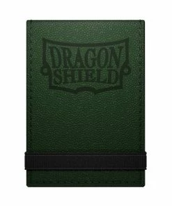 Ozzie Collectables Life Ledger - Dragon Shield - Forest Green/Black