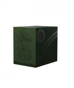 Ozzie Collectables Deck Box Dragon Shield Revised Double Shell - Forest Green/Black