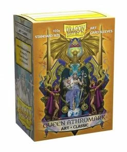 Ozzie Collectables Sleeves - Dragon Shield - Box 100 - MATTE Art - King Athromark III All Board Games