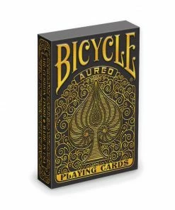 Ozzie Collectables All Board Games Bicycle Aureo Black Playing Cards