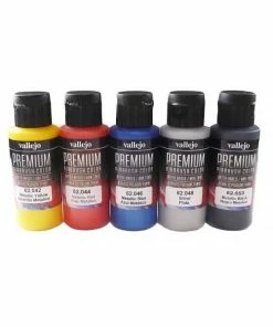 Ozzie Collectables Vallejo Premium Colour - Metallic 5 Colour Set