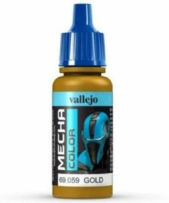 Ozzie Collectables All Board Games Vallejo Mecha Colour - Gold 17ml